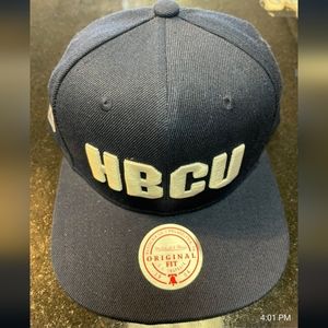 Mitchell & Ness HBCU Blue Snapback Hat